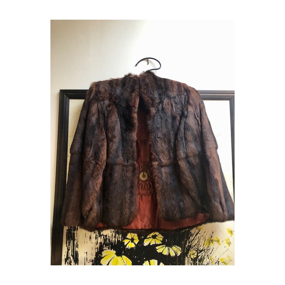 Stunning 1940’s Mink Cape - Picture 12 of 16